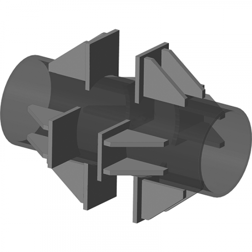 Опора неподвижная четырехупорная для тепловых сетей ТС-661.00.00 820х300х266х1060 мм Серия 5.903-13 выпуск 7-95 86,4 кг