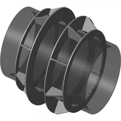 Опора неподвижная щитовая усиленная для тепловых сетей ТС-667.00.00 530х174 мм Серия 5.903-13 выпуск 7-95 69,2 кг
