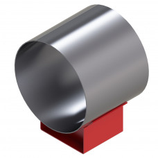 Опора скользящая приварная ТС-624.000 194х180х25х100 мм Серия 5.903-13 выпуск 8-95 4 кг