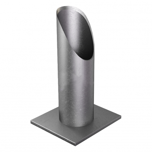 Опора неподвижная трубчатая с круто изогнутыми отводами для тепловых сетей исп. А2 Ст20 273х150 мм ОСТ 36-146-88 12,8 кг